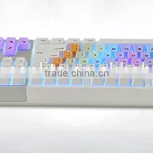 Wired Good Touch Feeling Low Voice Gaming Backlit Mechanical Keyboard thumbnail-4