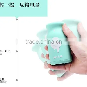10000mAh Milk Bottle Mobile Portable Powerbank Universal Power Bank thumbnail-4