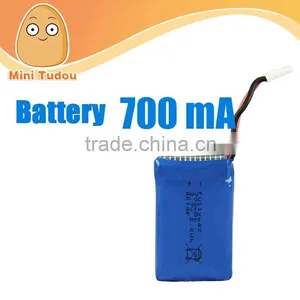 3.7V 700Mah Battery For Cheerson CX-30W CX-30C Quadcopter Spare Parts Lipo Battery 3.7V Mini RC Helicopter Parts thumbnail-1