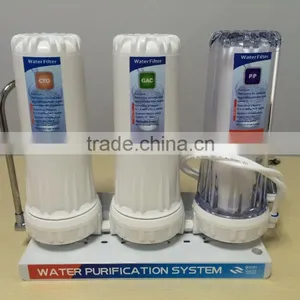 High Quality Lower Price Kitchen Use Easy 3 Stage Water Filter Machine thumbnail-2