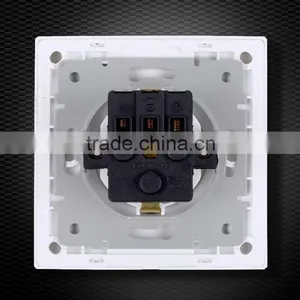 15a White European Wall Socket, Industrial Impact Socket thumbnail-3