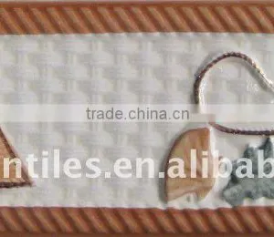 Wall Ceramic Border Tiles for Bathroom thumbnail-5