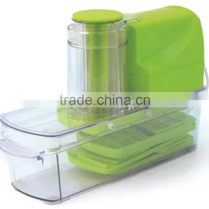 30W Electric Mandoline Slicer Multi-function Food Processor With 8 Accessories FP-106 thumbnail-1