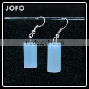 2016 New Factory Direct Natural Stone Opal Drop Earrings SMJ0146 thumbnail-3