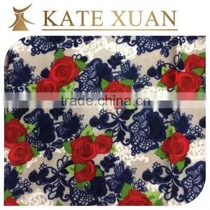 Custom Cotton Printed Rayon Woven Fabric thumbnail-1