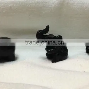 Small Thai Elephant Statue Resin Figure thumbnail-1