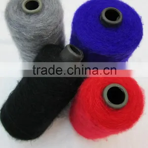 4.2NM/1Wool/Acrylic /mohair Blened Yarn Spun Fancy Yarn for Knitting Scarf/Sweater thumbnail-2