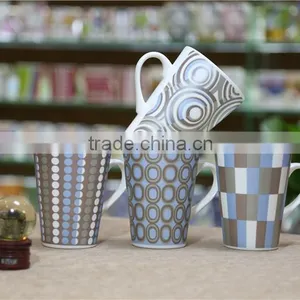 Hunan V-shape White Sublimation Coffee Mug thumbnail-4