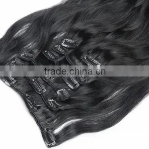 the Best Sale Wholesale Most Popular Ombre Hair Extension Clip In Hair thumbnail-2
