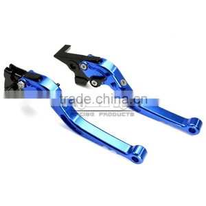 BJ-LS-009 Special Design CNC Adjustable Folding Aluminum Motorcycle Clutch Brake Lever for Kawasaki GTR1400 / CONCOURS thumbnail-2