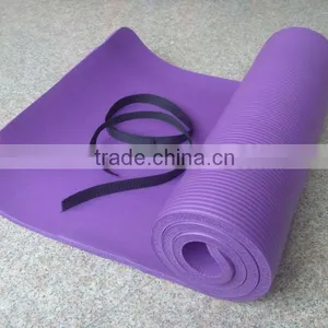 Sinple Design Printed Yoga NBR Mat With Comfortable Material thumbnail-1