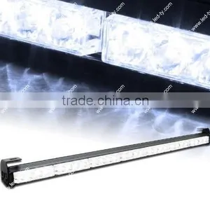 31.5"LED Warning Strobe Light LED Emergency Warning Traffic Advisor Vehicle Strobe Light Bar White thumbnail-1