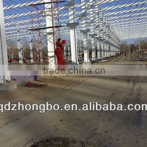ISO9001-2000 High Quality Prefabricated Steel Structure Frame Warehouse thumbnail-1