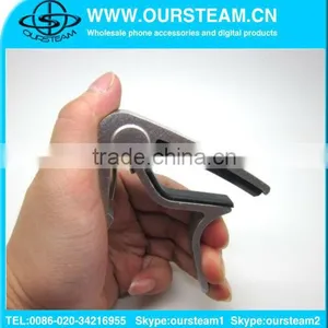 Silver Electric/Acoustic/Folk/Bass Guitar Capo Guitar Metal Clamp Capo,Aluninium Guitar Kit thumbnail-1
