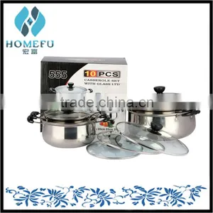 Calphalon Stainless Steel Stock Pot Set as Seen on tv 2015 thumbnail-1