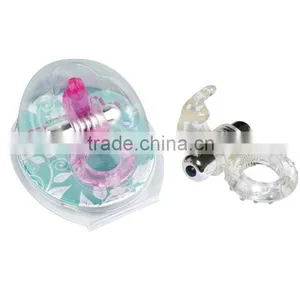Rabbit Cock Ring With Speed Vibrating Prolong Ejaculation Sex Toys For Man thumbnail-2