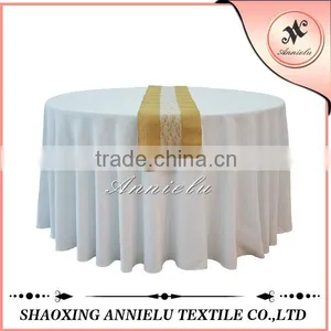 Cheap Wedding Lace and Burlap Table Runner thumbnail-1