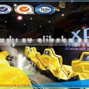 Truck Mobile Interactive 7d Cinema Movie System Simulator Equipment for Sale thumbnail-1