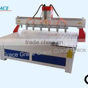 More Spindles Wood CNC Router G1325 thumbnail-1