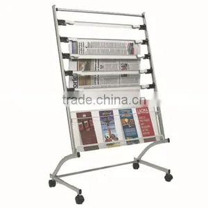 6-Tier Hotel Used Newspaper Rack for Sale thumbnail-1