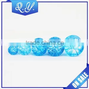 High Quality Clear Purple Stone Ear Tunnel Ear Stretcher thumbnail-3