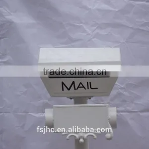 Foshan JHC-1024B Post Mounted Aluminum Mailbox/Durable Decorative Letterbox/Outdoor Lockable Standing Postbox For Garden thumbnail-5