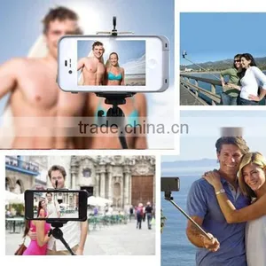 Factory Cheap Wholesale Monopod Self-portrait Camera Monopod Stainless Steel Smart Phone Monopod thumbnail-6