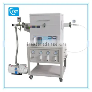Laboratory CE Certified Nano Material Researching Heat Treatment Vacuum CVD Tube Furnace thumbnail-4