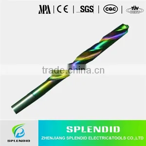 Best Price HSS Straight Shank Rainbow Color Finish Twist Drill Bit for Steel Mould thumbnail-1