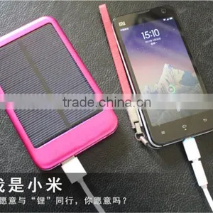 5000mah USB Mobile Solar Charger With LED Flashlight for Mobile thumbnail-1