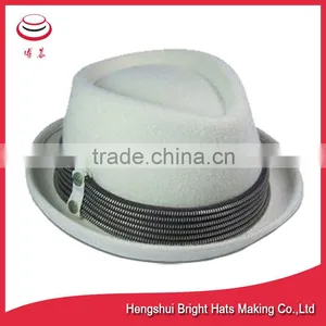 2016 New Style Wool Felt Pork Pie Hat thumbnail-3