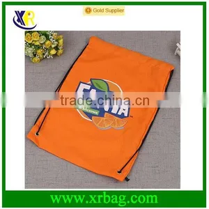 Custom Promotional Drawstring Backpack Bags With Logo thumbnail-2