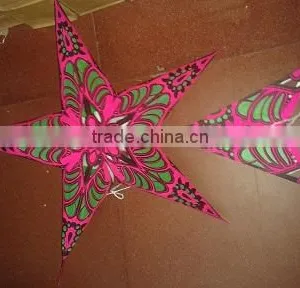 Pink New Paper Stars Lanterns thumbnail-1