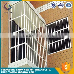 Easily Assembled Decorative Fixed Window Grill Design thumbnail-1