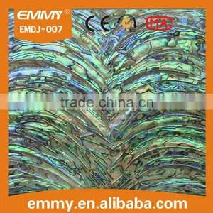 High Quality Natural Abalone/paua Mother of Pearl Shell Paper Shell Sheet Shell Laminate thumbnail-4