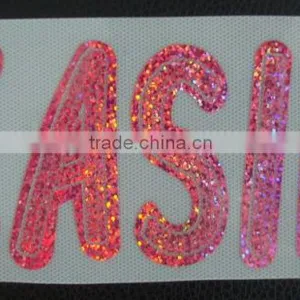 Wholesale Iron on Letters Rhinestone Heat Transfer thumbnail-1