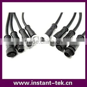 INST Male to Male With Nut Bulkhead Pigtail Cable Connector Adapter thumbnail-6