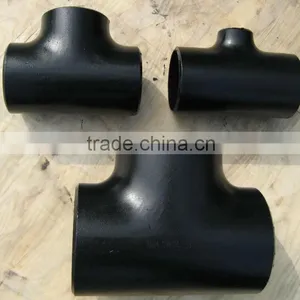 ASME 16.9 Butt Welding Carbon Steel Pipe Equal Straight Tee Pipe Fitting thumbnail-1