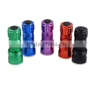 380nm 21 LED UV Flashlight Reviews Mini Portable Black Light thumbnail-6