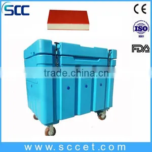 Roto-molded Dry Ice Container Dry Ice Cooling Box With Wheels thumbnail-1