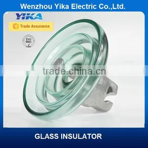 Wenzhou Yika IEC U210b Glass Insulator Glass Insulators Fittings thumbnail-1