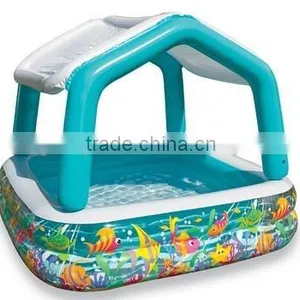 Inflatable Bathing Pool With Sunshade thumbnail-1