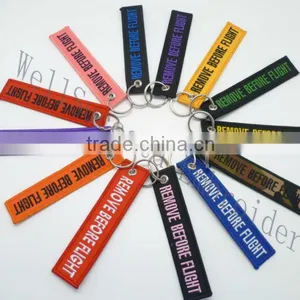 Remove Before Flight Embroidery Keychain CW 2015 thumbnail-1