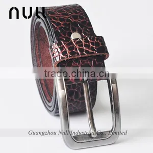 Embossing Pattern Genuine Leather Women's Belt thumbnail-5