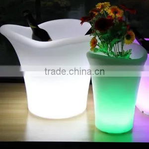 Pop Style Led Lighted Up Ice Bucket thumbnail-1