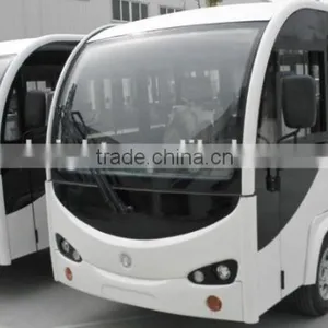Electric Tourist Shuttle Bus Enclosed With Door for Park thumbnail-1