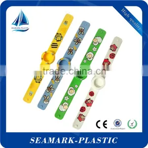2016 Cheap Custom Design Silicone Slap Band for Watch Slap Bands thumbnail-1