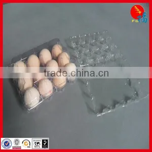 Glassclear PET Egg Packaging Tray for Supermarket thumbnail-1