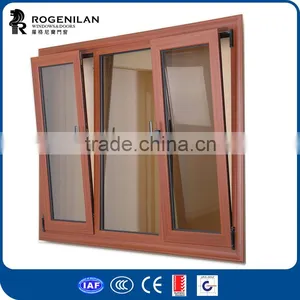ROGENILAN 45 Series Clear Glass Aluminum Casement Window thumbnail-1