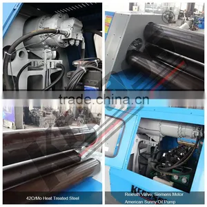 W12 8x3000 4-roller Hydraulic Press Bending Machine With Omron PLC Control thumbnail-5